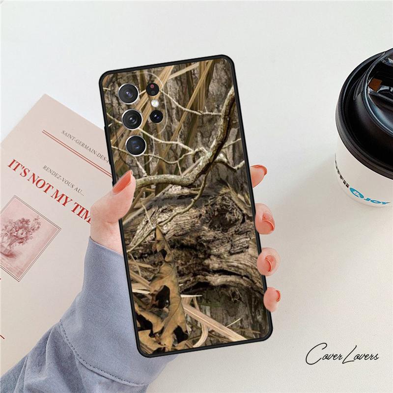 Hunting Camouflage Pattern phone case For Samsung Galaxy S24 S25 S23 S22 Ultra Note 10 20 Plus S20 S21 FE Cover