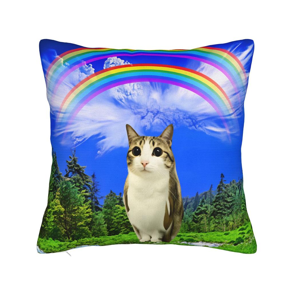 Pillow Case Space Banana Aliens Cat Square Pillow Cover For Couch Sofa Bedroom Novelty Pillowcases