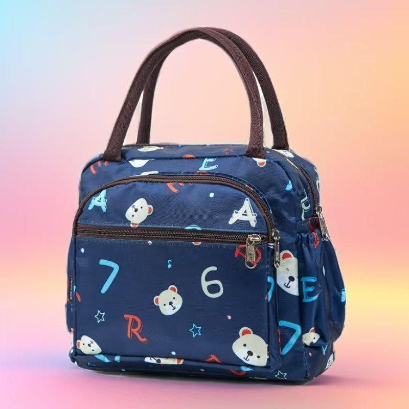 2025 High-End Multi-Pocket Floral Women's Tote Handbag