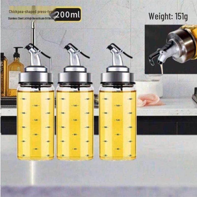 SPSR Glass Oil & Vinegar Dispenser Set