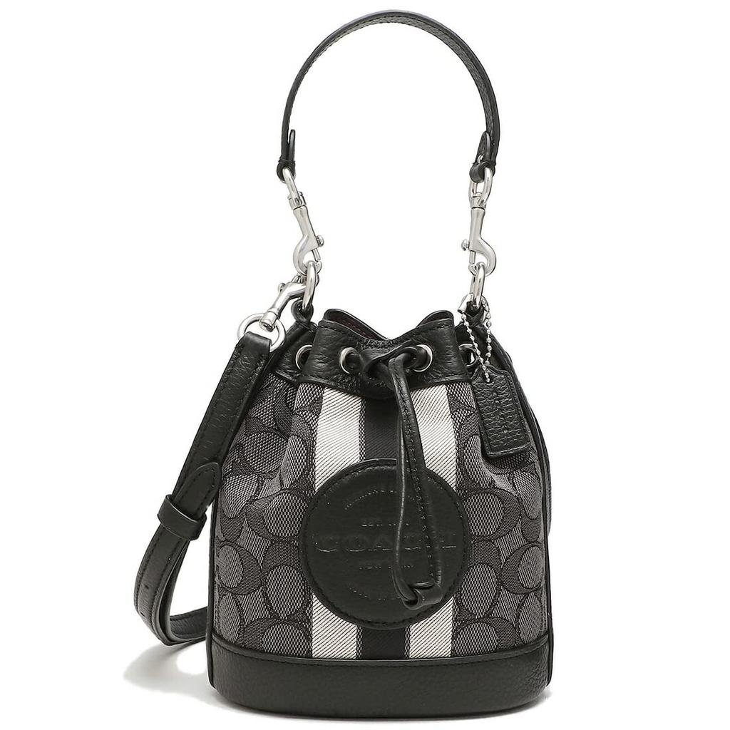 Torba na ramię Outlet Signature Torba Wiadro Czarny Wielokolorowy C8322 SVRT6 [Coach] Damska [Produkt]