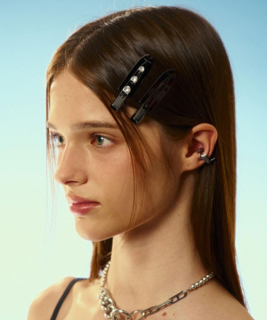 Sentiments No.530 [Black] Earcuff