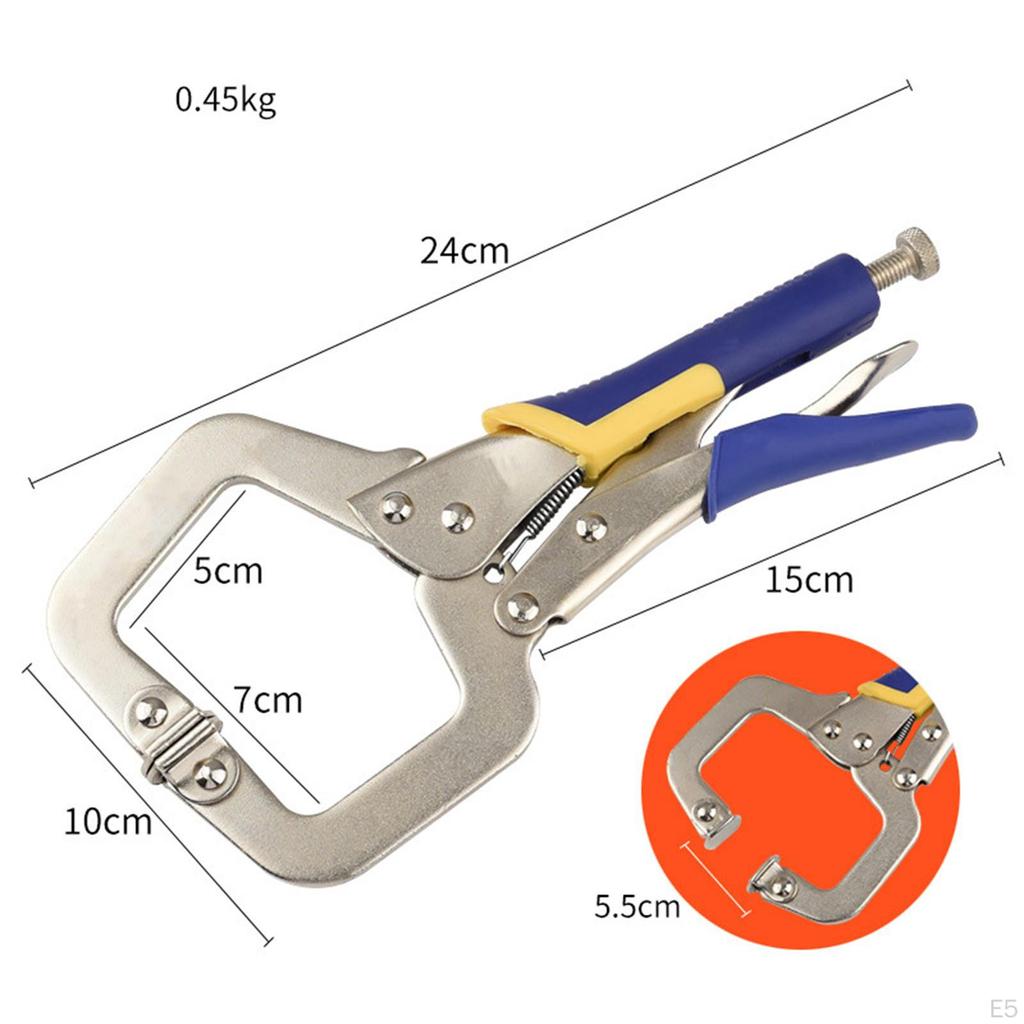 Clamp, Heavy Duty Grip Vise, for Woodworking, Welding, , Home