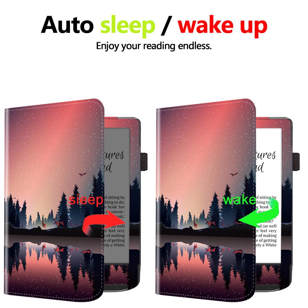 Supporto con Poggiapolsi per Pocketbook Verse Lite/Pro con Funzione Sleep