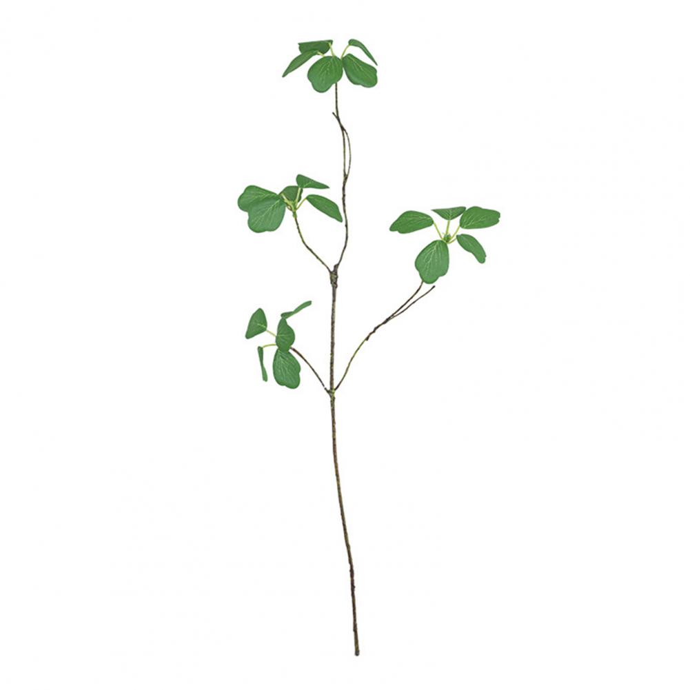 Paper Wrapped Stems Greenery Artificial Green Plants Uv Resistant Faux Greenery Realistic Decorative Fake Leaves Chinese Style
