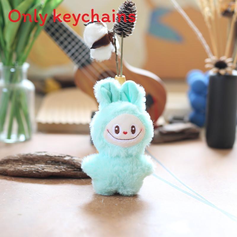 Labubu Plush Keychain With Super Soft Short Plush For Bag Decoration And Gift Ideas