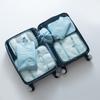 8-6 Pcs Travel Storage Bag Set, Clothing Organizer Packing Bags Suitcase Luggage Organizer Pouches