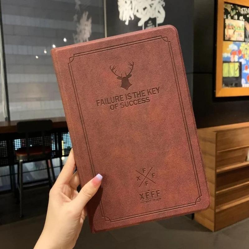 Hirschkopf Hülle für Xiaomi MiPad 6 5 4 Pro Plus Smart Cover für Redmi Pad 10.6 SE 11 Zoll Tablet Hülle Faltständer Lederhülle