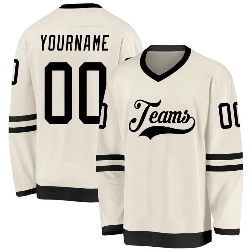 Sublimation Ice Hockey Uniform 3D Print Your Name Number Men's and Women's Ice Hockey Jerseys Game Training Jerseys