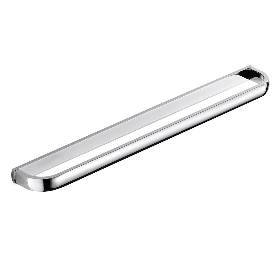 Jednoduchý držák na ručníky Antická černá Bílá Růžové zlato Nikl Chrom Mosaz Nástěnný Luxusní Koupelnový Držák na ručníky Polička Úložný regál