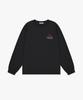 Teulimachi Tri Oversized Long Sleeve Back Print Dark Gray