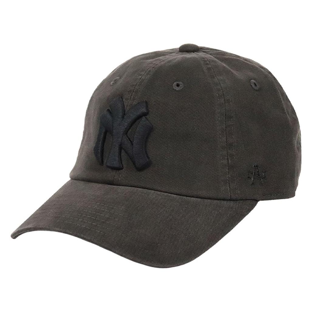 [American Needle] Cap Brooklyn Eagles Negro League NY Logo Hat Men's Women's Low Cap Reprint Unisex All Black