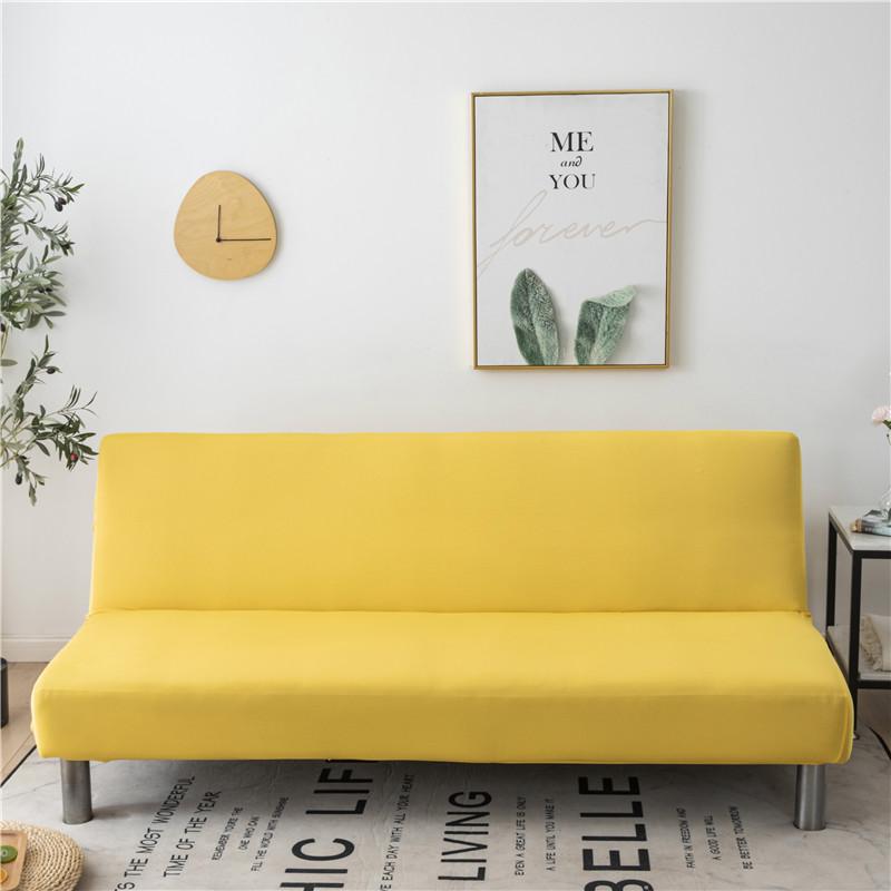 Stretch Sofa Cover Folding Big Elasticity Couch Cover for Sofa Without Armrest Folding Cover For Sofa Bed Copridivano