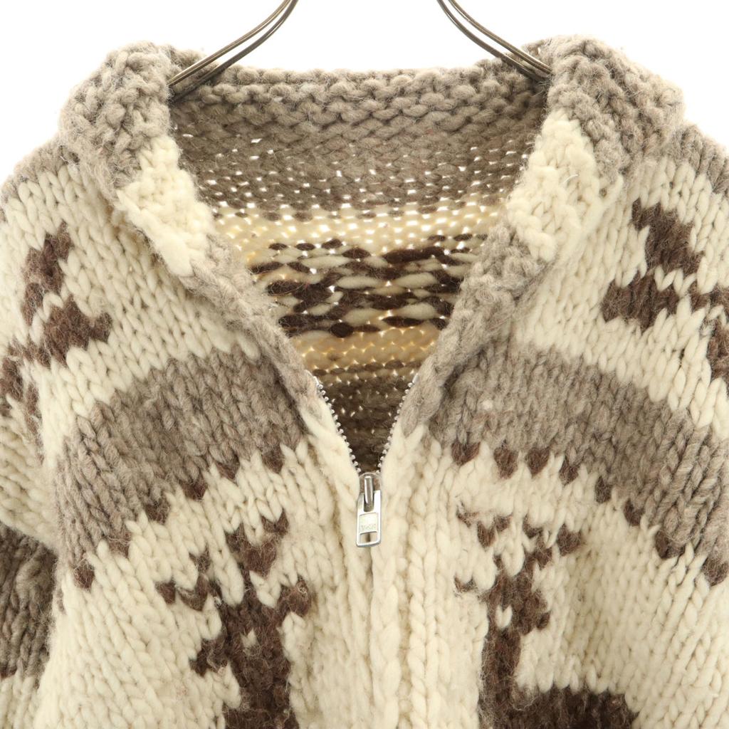 Cowichan jacket Gray reindeer Men's Used