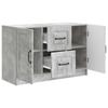 Sideboard Concrete Grey 89 x 34.5 x 57 cm Particleboard