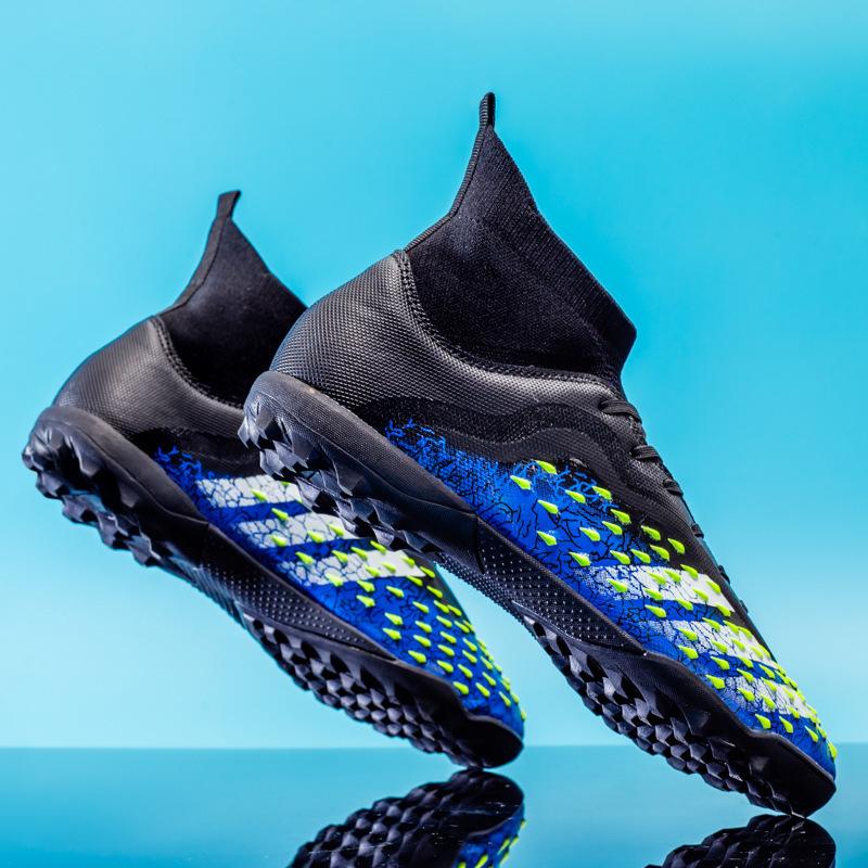 Shoes Women's Football Shoes Broken Nails Shoes Football Shoes Long Nails Foreign Trade 14 Training High Help Students Men's Large Size