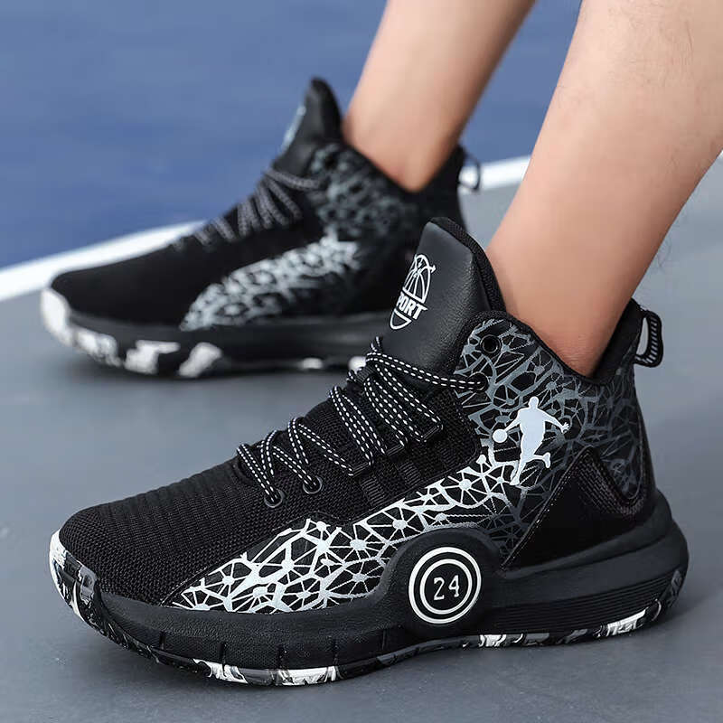 Kobe Basketballschuhe Black Mamba Spirit Sneaker 4. Generation Limited Venom Teenager Mittelschüler Zementboden Sneaker