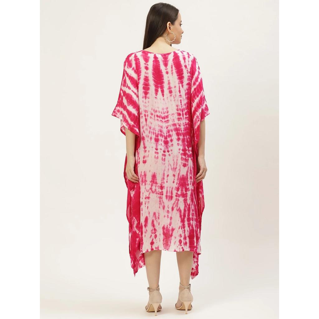 Women Viscose Rayon Ethnic Kaftan Dress Indian Designer Party Wear Kimono Kaftan