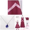 Fairy Tail Mirajane Strauss Cosplay Costume With Polyester Fabric For Halloween Anime Fandoms