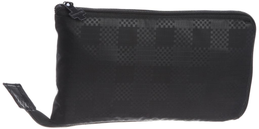 Hapitas Faltbare Einkaufstasche, Handgepäck, Große Vielfalt an Mustern, 128 Kariert Schwarz