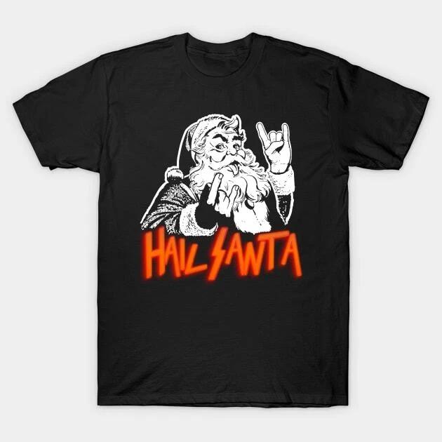 Hail Santa Made in Australia T-Shirt M