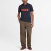 Timberland Casual Fashion Simple Short Sleeve Polo Shirt Men tops Dark-Blue A5QWZ-EA4