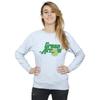 DC Comics Womens/Ladies Green Arrow Text Logo Sweatshirt