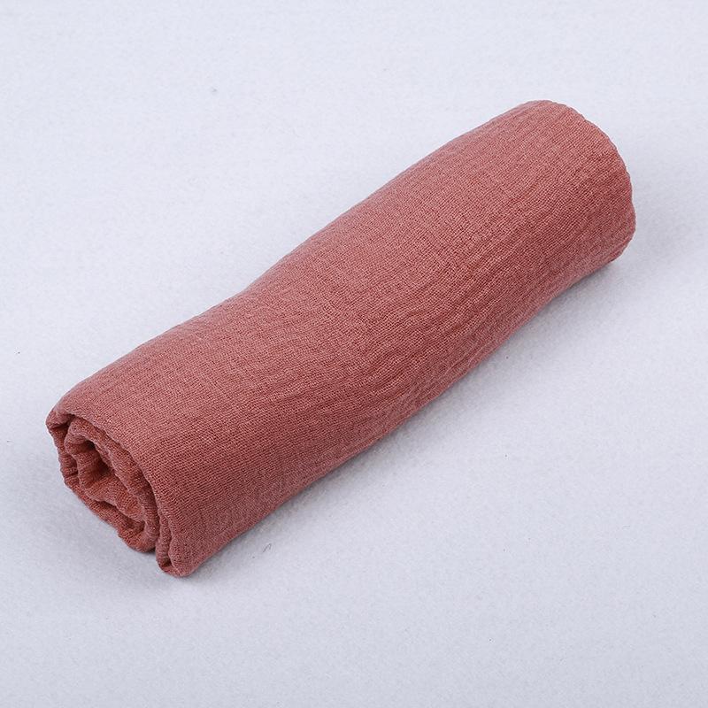 180*90cm Women Muslim Crinkle Hijab Scarf Femme Musulman Cotton Linen Solid Headscarf Islamic Hijab Shawls and Wraps