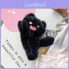 Fluffy Cat Keychain Plush Toy With Cartoon Design For Kids And Collectors