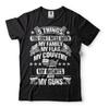 Guns Family Flag USA Tee Shirt T-shirt Trump USA Election Tee Shirt American Tee