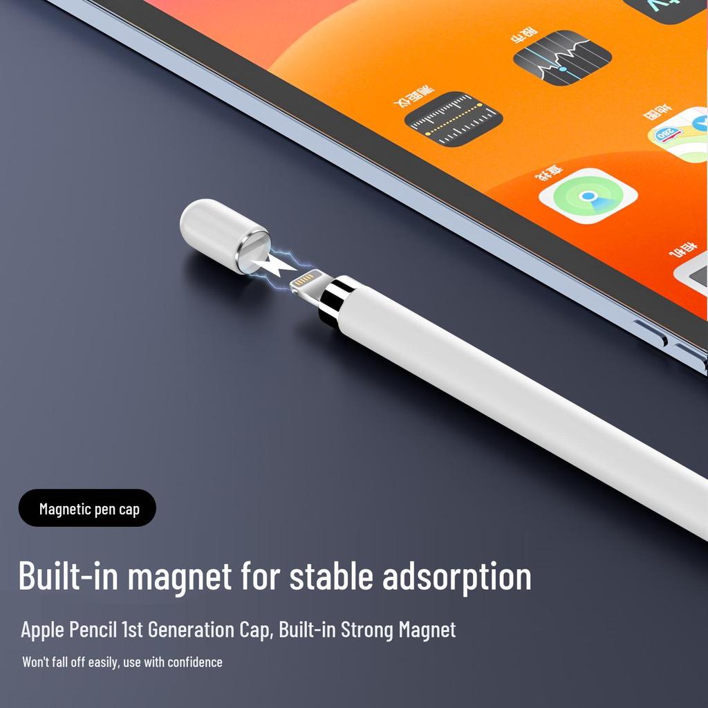 Magnetic Cap & Charging Adapter for Apple Pencil Nib