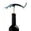 Tire bouchon - chef sommelier - acier inoxydable - bois sombre - design contemporain - 1 pièce