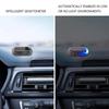 1/2Pcs Car Fake Security Light Solar Powered Simulated Dummy Alarm Wireless Warning Lamp LED Flashing Anti Theft Caution Lamp