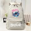 Disney Stitch Large Capacity Backpack Kids Boys Girls School Supplies Storage Bag Anime Fashion Student Bookbag