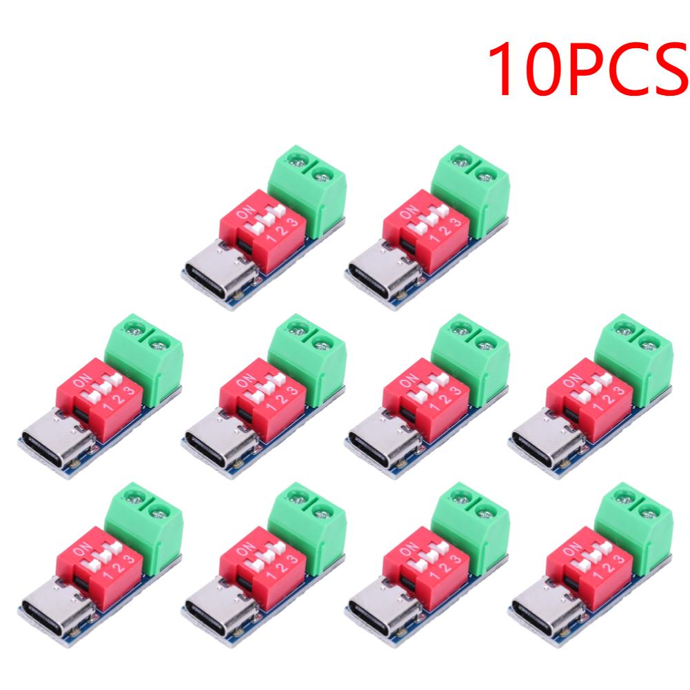 PD Fast Charging Test Board High Speed Charger Power Delivery Boost Module USB Type-C Voltage Connetor Power Supply Accessories