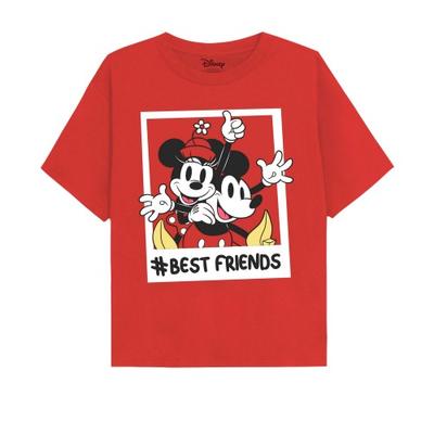 Girls Bestfriends Mickey & Minnie Mouse T-Shirt
