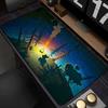 XXL Mouse Pad Anime Gamer Outer Wilds Mousepad Laptop Universe Space Solar System HD Desk Mat PC Gaming Accessories Keyboard Pad