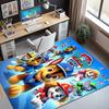 PAW Patrol Pattern Rug, Indoor/Outdoor Mat, for Picnic, Gameroom, Bedroom, Office, Living Room, Home Decor Carpet, Birthday Gift