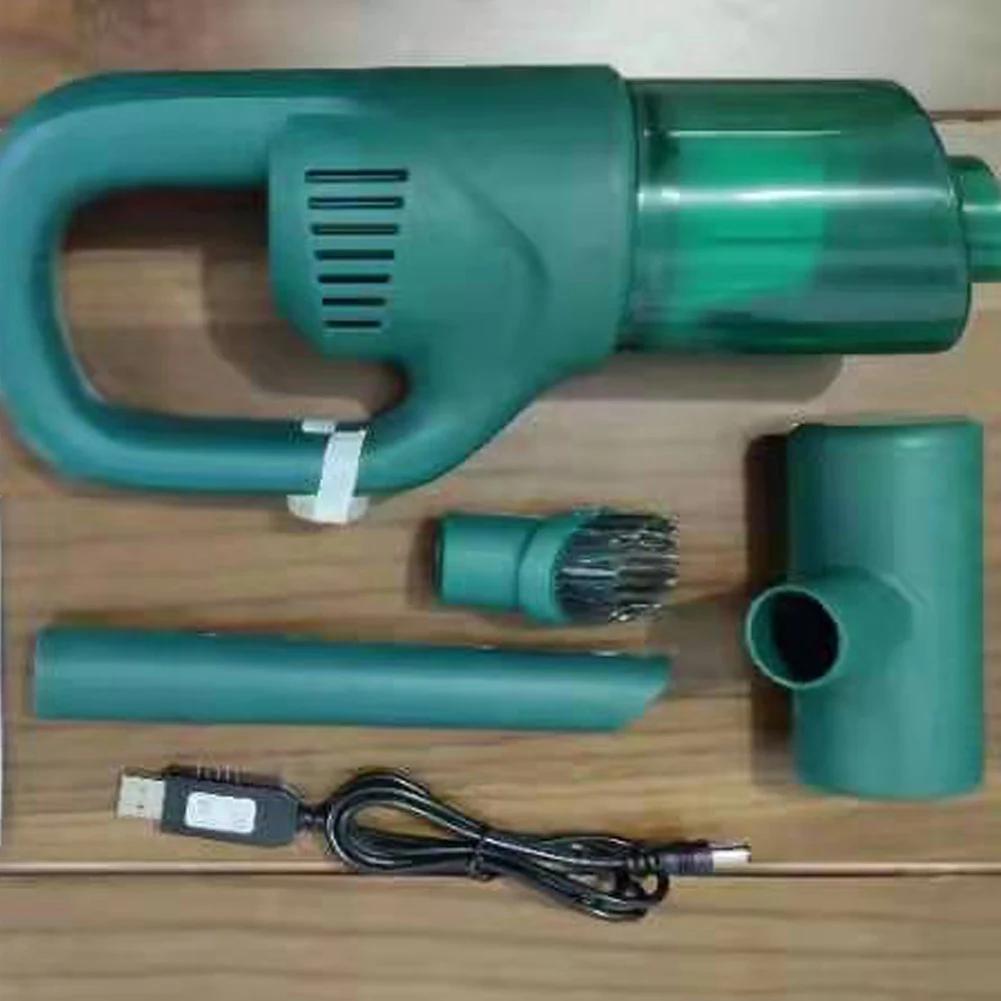 50000Pa Wireless Car Vacuum Cleaner Strong Suction Small Manual Vacuum Cleaner for Car Auto Vacuum Dual Use Home Vehicle Cleaner