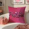 Singer DDoja CCat Cushion Cover Pillowcase Short Plush Invisible zipper Room Sofa Cushion Cover
