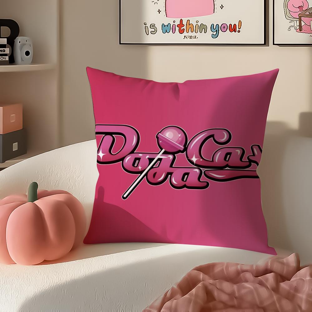 Singer DDoja CCat Cushion Cover Pillowcase Short Plush Invisible zipper Room Sofa Cushion Cover