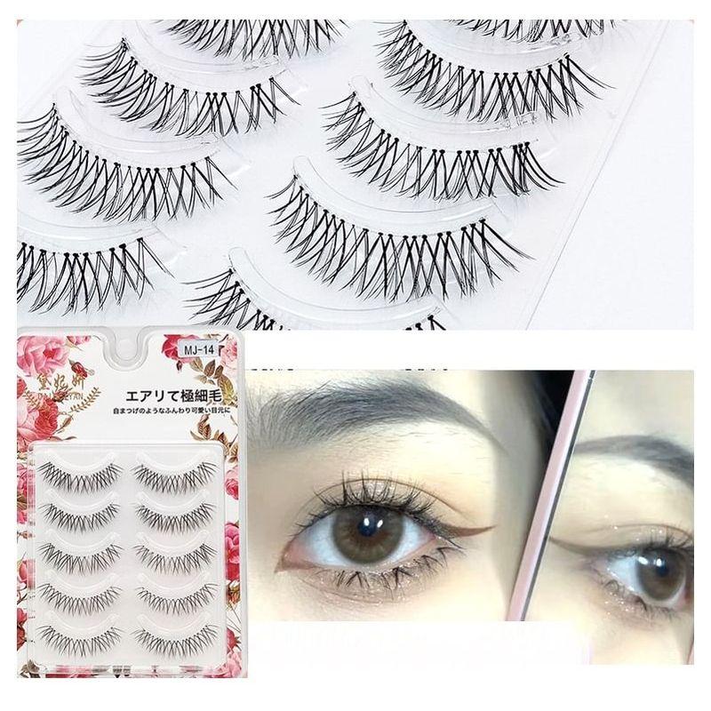 Lashie - Natürliche Mehrfachpackung künstliche Wimpern