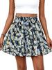 2026 Spring/Summer Women's High-Waisted Floral A-Line Casual Shorts - European Style, Versatile Vacation Wear