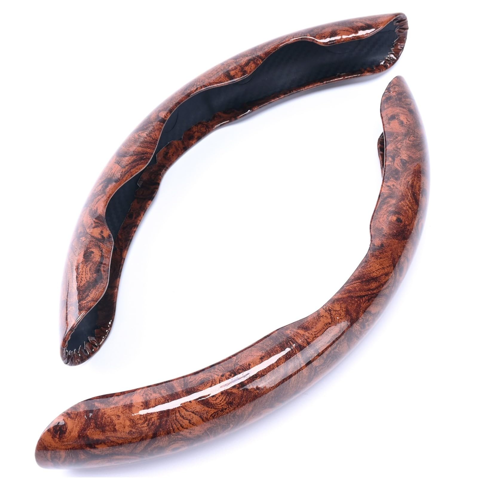 

ISEFUJI Рулевое колесо Рулевое колесо Для Легкий Обычный Углерод Защитная крышка, Крышка, Автомобили, Автомобили, D-образное, O-образное, Стильный, Универсальный, Волокно,