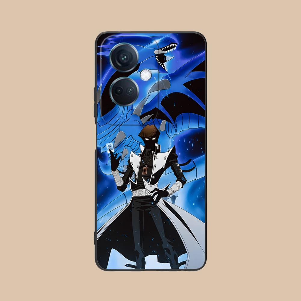 Yugioh Seto Kaiba Phone Case for OPPO Reno 14 13 12 11 10 9 8 7 6 5 F T Pro 5G Soft TPU Shockproof Cover