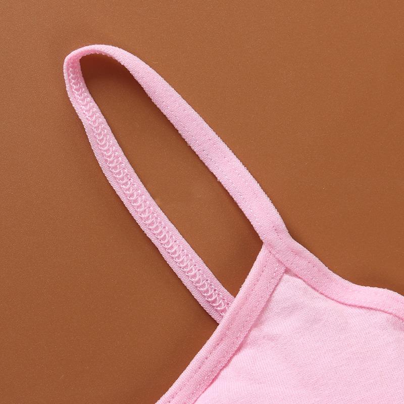 Young Girls Soft Cotton Training Bra Tube Top Puberty Breathable Underwear