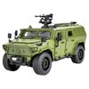 Simulation 1:18 Dongfeng Mengshi Military Off road Vehicle Alloy Car Model Children's Toy Gift