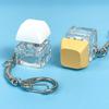 Sensory Mechanical Keychain Stress Relief Toy 5000+ Presses Count Soft ABS Portable Focusing Tool For Classroom Office Travel