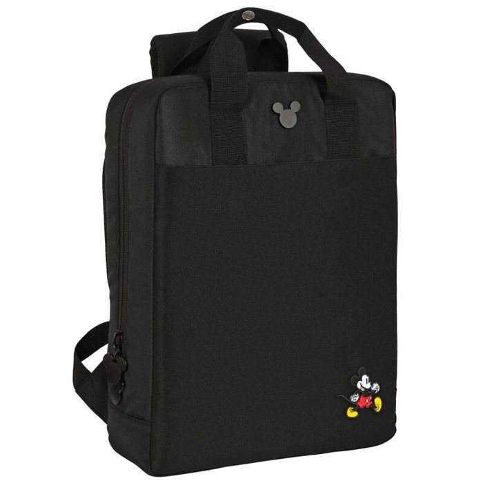 Sac à dos enfant - Safta - Mickey Premium - 29x39x12cm - Connecteur USB - Confort ergonomique