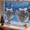 PVC Birds Crystal Glass Ball Christmas Tree Ornaments Bird Christmas Ball Xmas Holiday Home Decor New Year Christmas Decorations